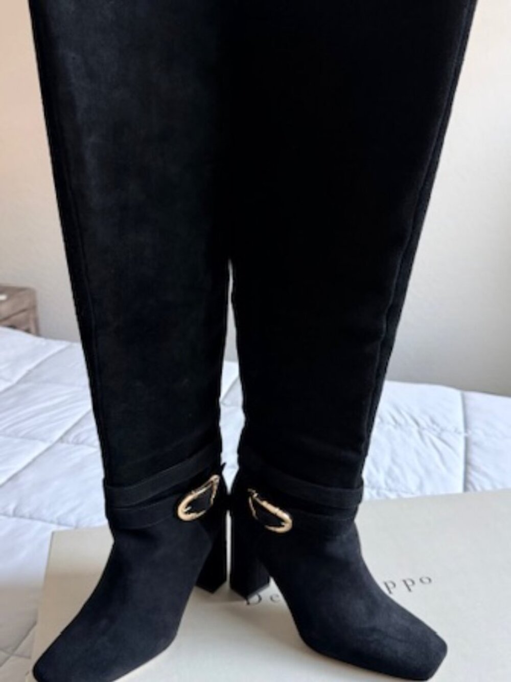 Dee Ocleppo knee-high boots, Size 8, NIB - Picture 2 of 12
